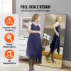 VEVOR Full Length Mirror, 71'' x 31'', Extra Large Standing Hanging or Leaning Rectangle Floor Mirror with Tempered Glass Aluminum Alloy Frame